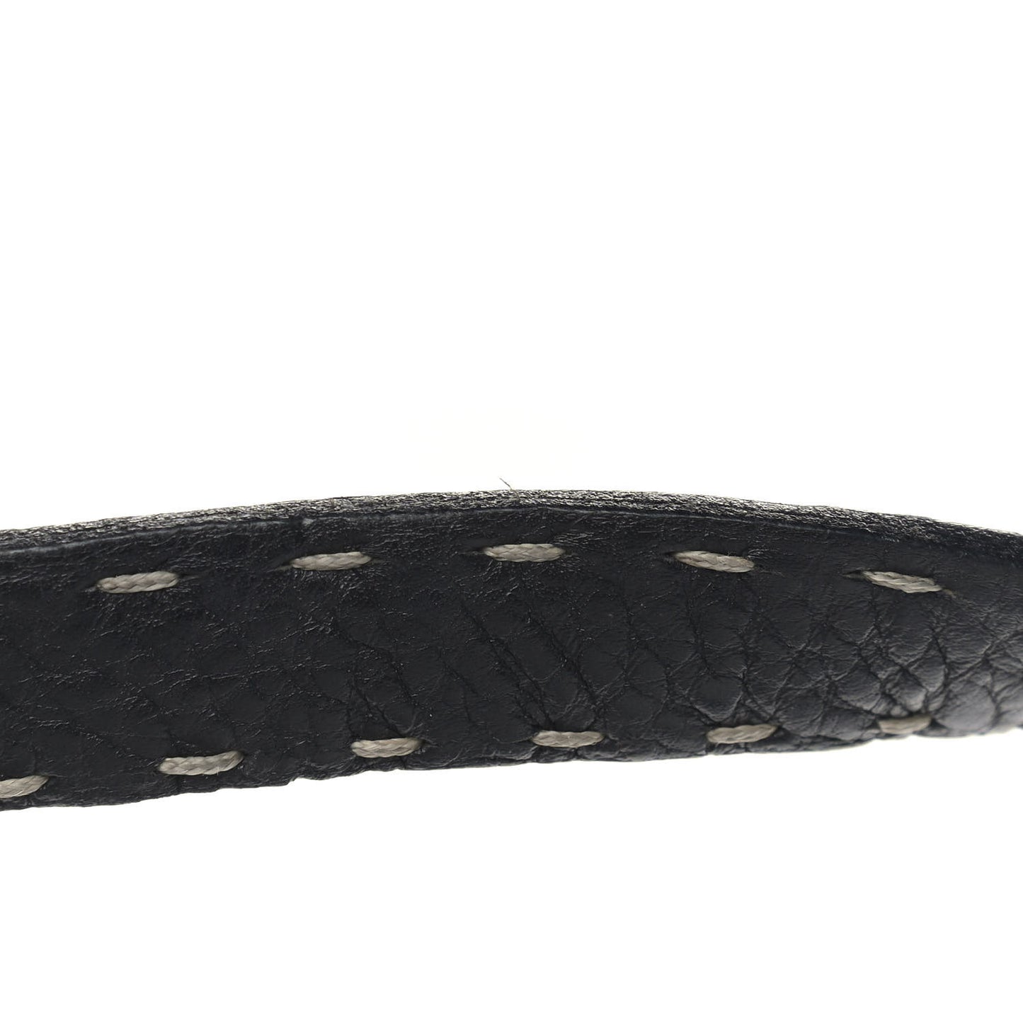 Calfskin Romano Selleria Baguette Black