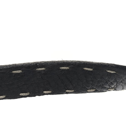 Fendi Calfskin Romano Selleria Baguette Black 9 of 16
