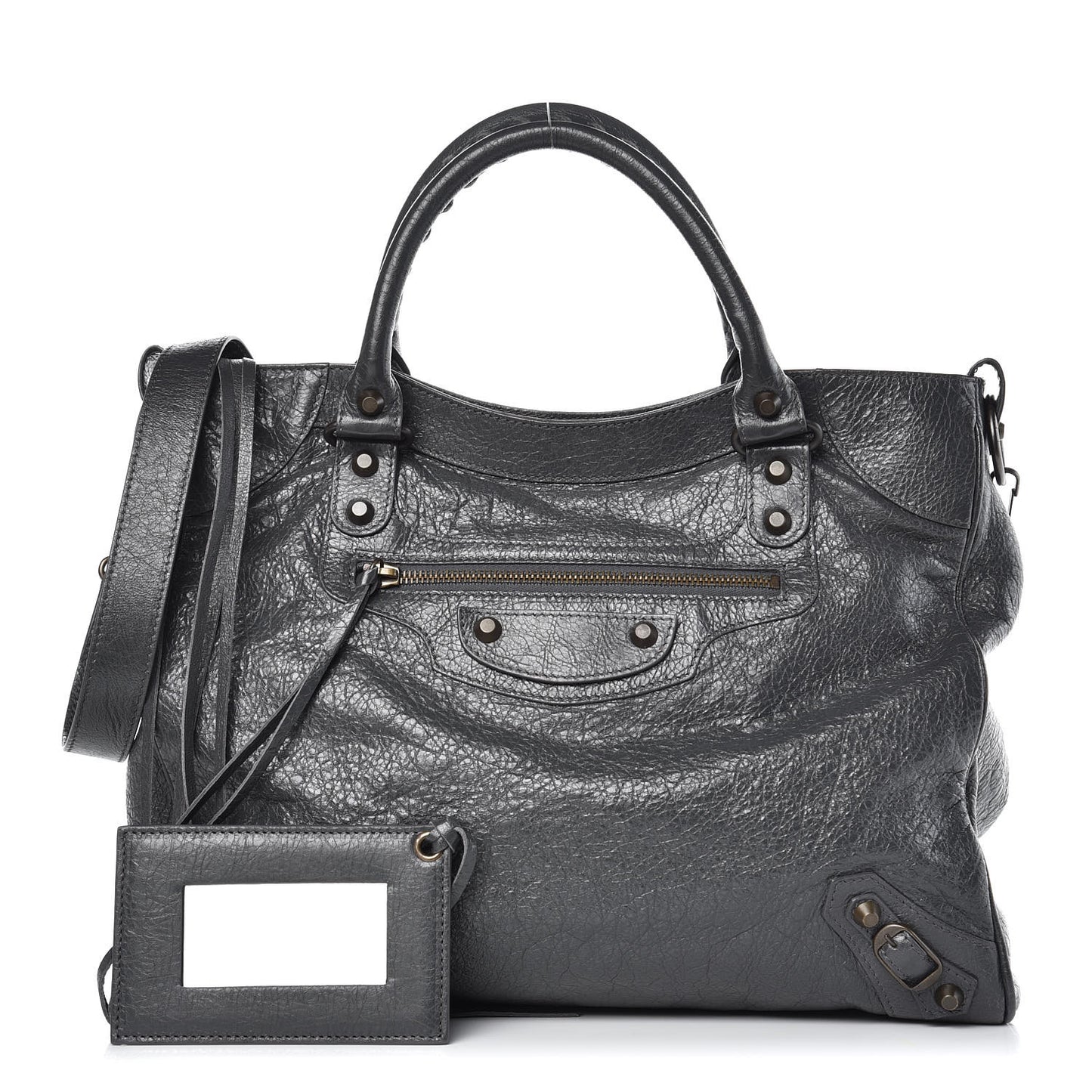 Agneau Classic Hardware Velo Gris Fossile