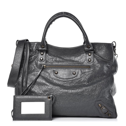 Balenciaga Agneau Classic Hardware Velo Gris Fossile 1 of 9