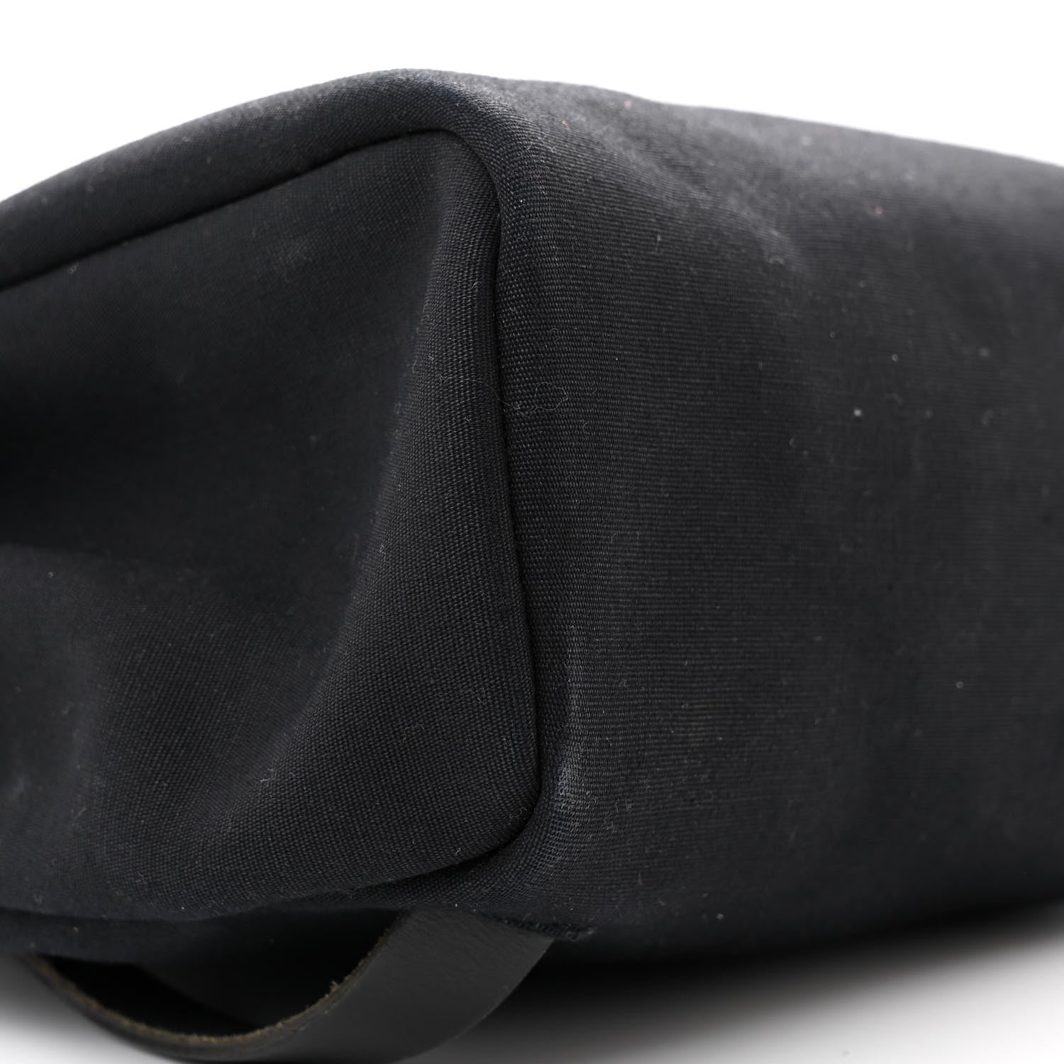 Hermes Toile Vache Calfskin Herbag 30 PM Backpack Black 10 of 12