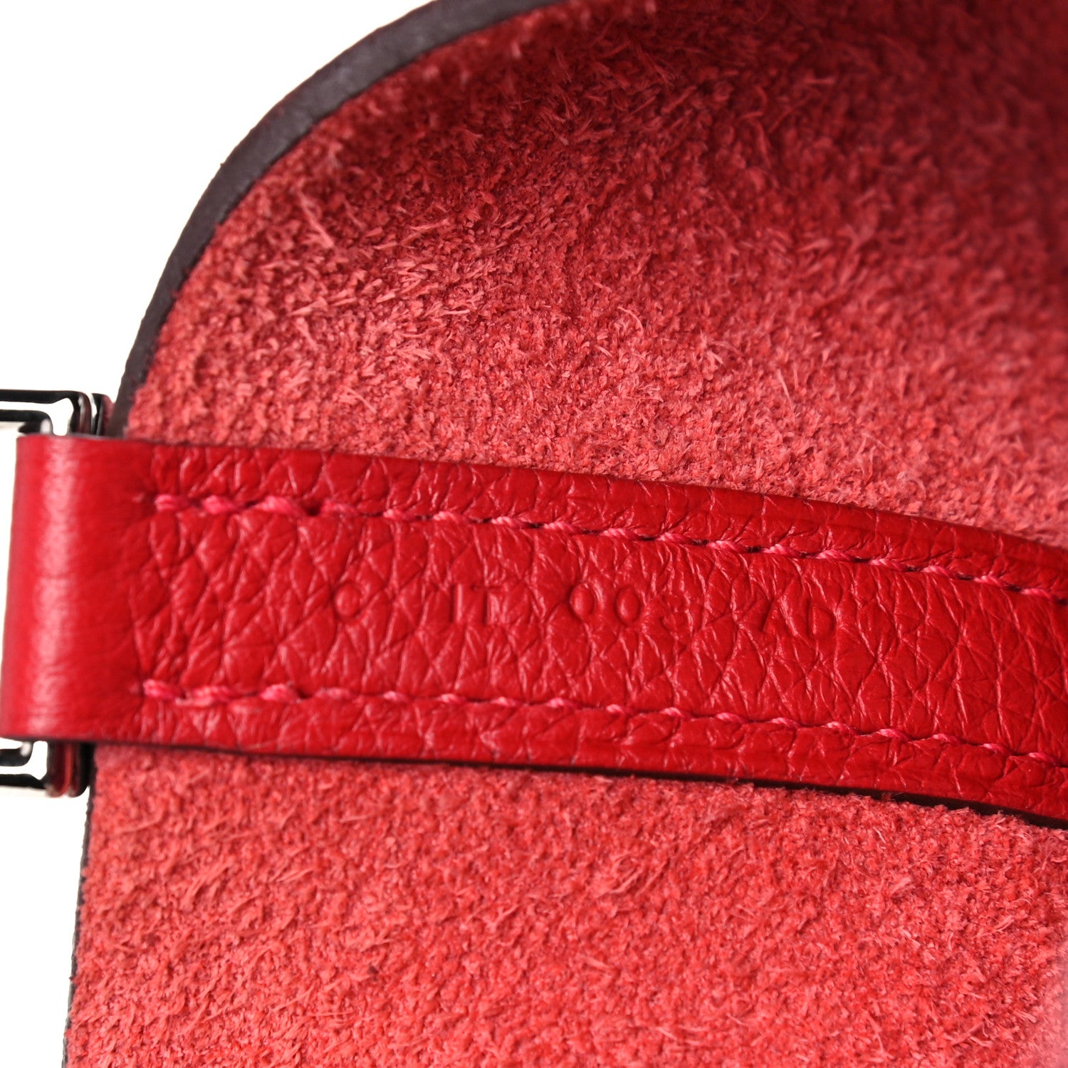 Hermes Taurillon Clemence Picotin Lock 22 MM Rouge Casaque 7 of 10