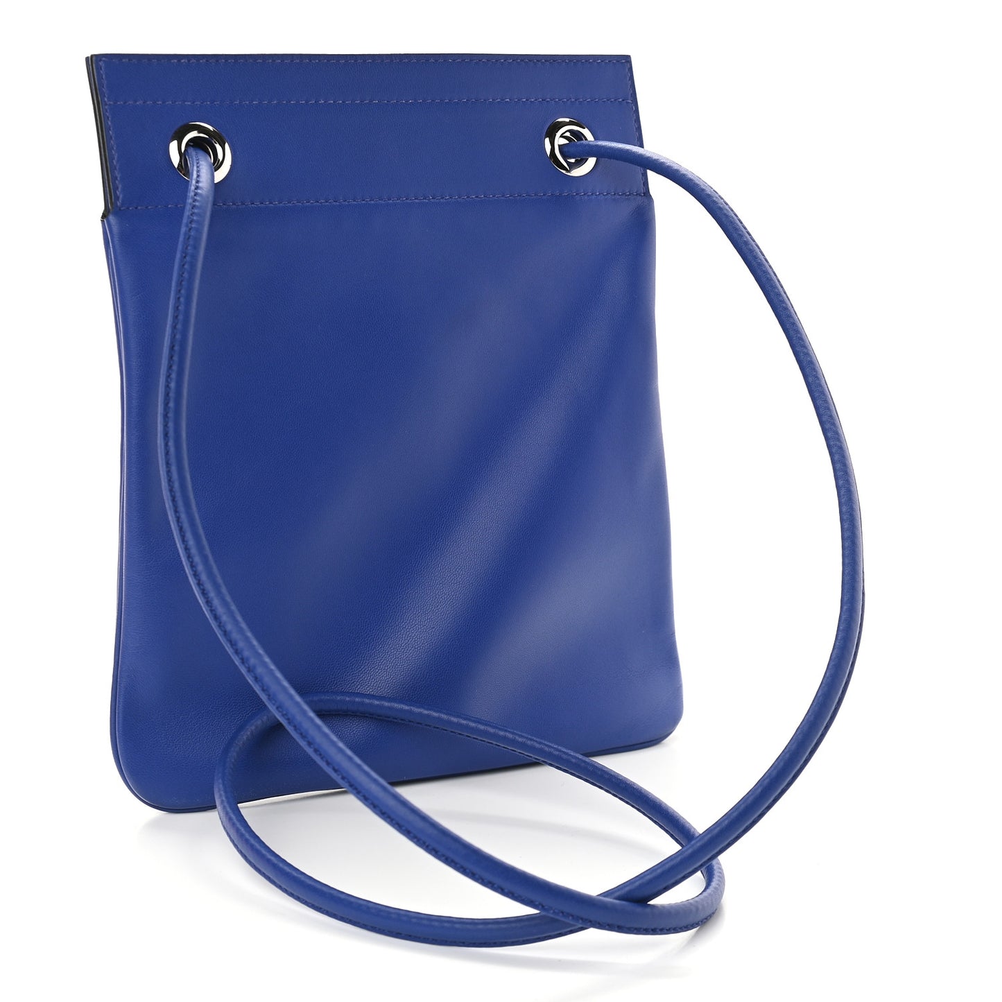 Milo Lambskin Swift Mini Aline Bleu Electrique