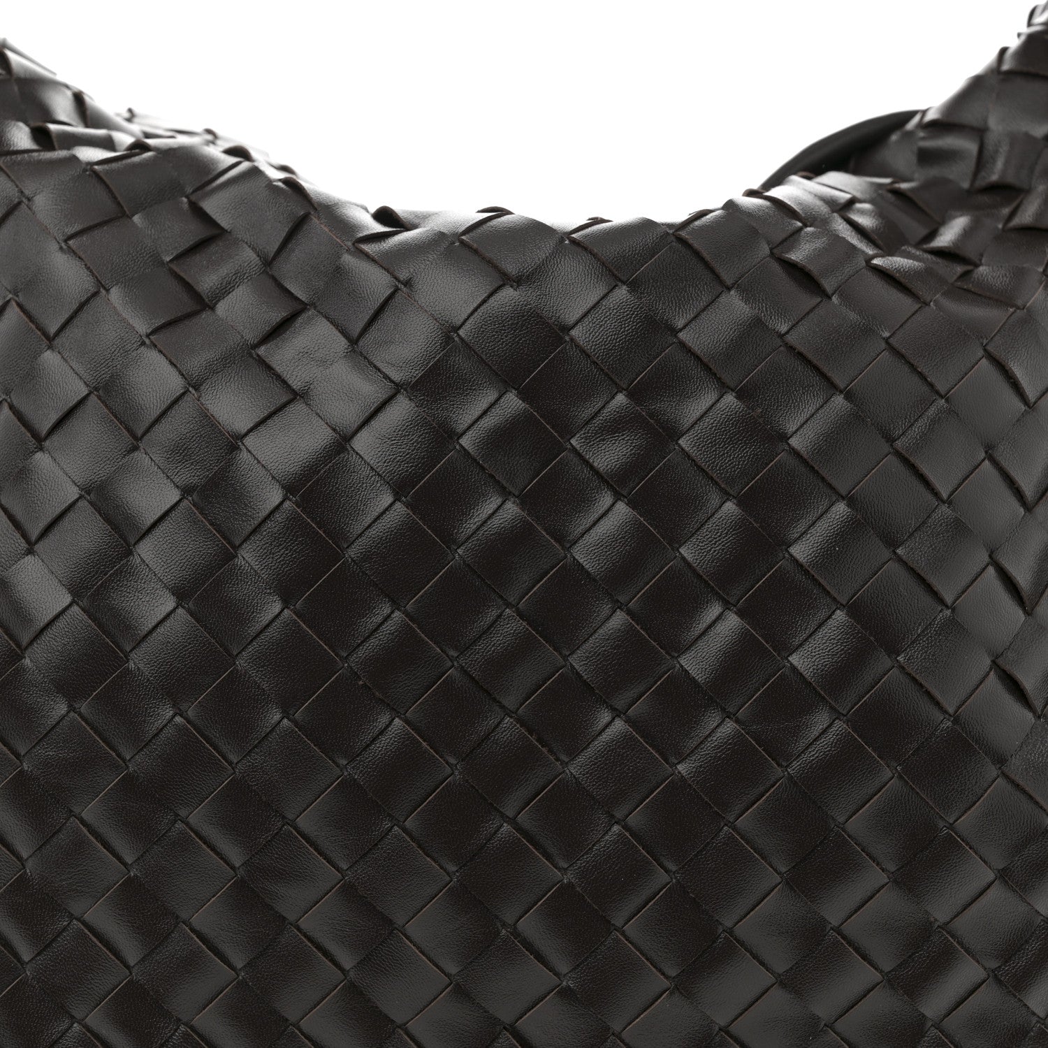Bottega Veneta Calfskin Intrecciato Large Hop Ebano 8 of 10