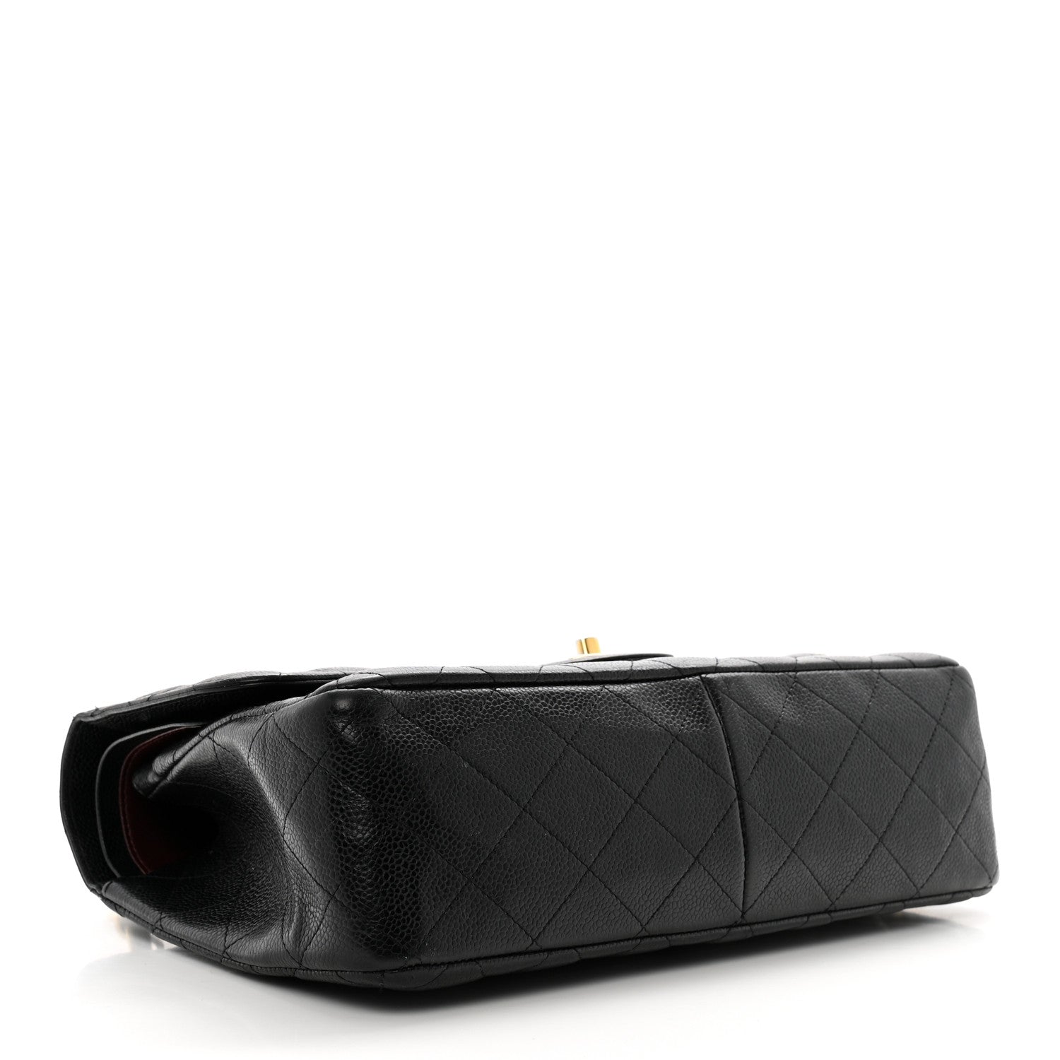 Chanel Caviar Quilted Jumbo Double Flap Black 3 of 11