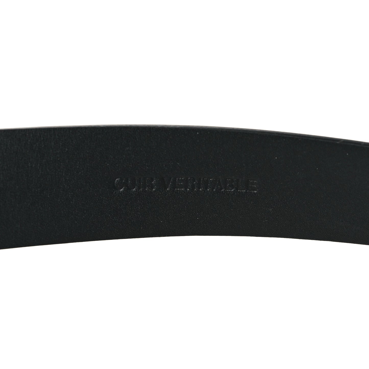 Calfskin CC Chain Belt 80 32 Black