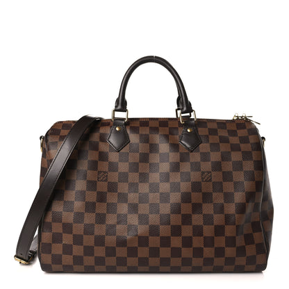 Louis Vuitton Damier Ebene Speedy Bandouliere 35 1 of 9
