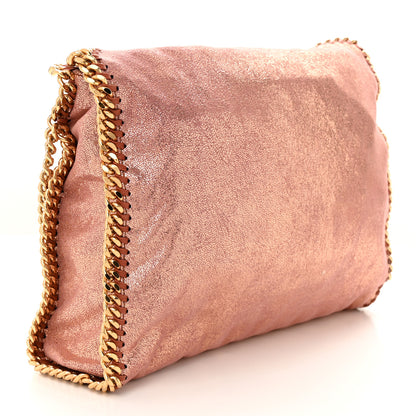 Stella McCartney Metallic Shaggy Deer Small Falabella Tote Copper 3 of 12