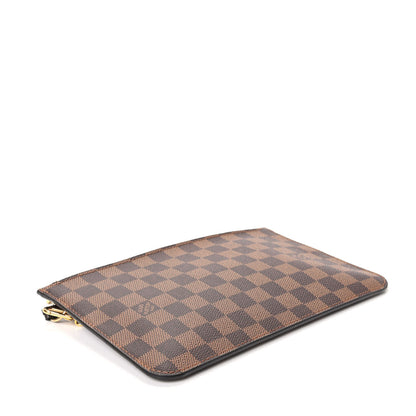Louis Vuitton Damier Ebene Neverfull MM GM Pochette 4 of 7
