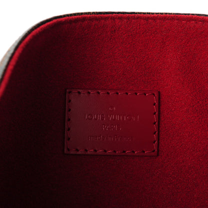Louis Vuitton Damier Ebene Caissa Hobo Cherry 6 of 7