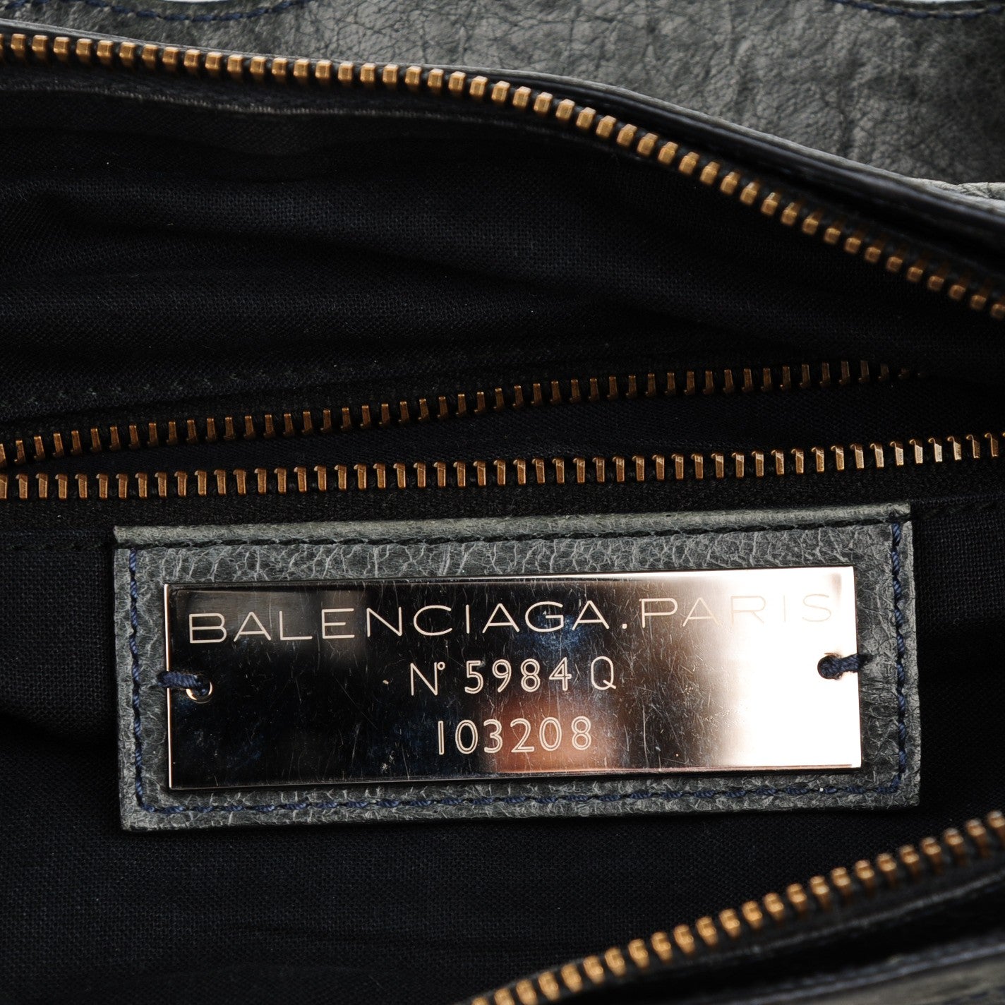 Balenciaga Agneau Classic Hardware First Anthracite 7 of 12