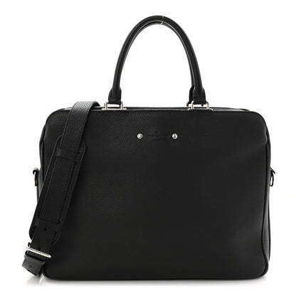 Louis Vuitton Taurillon Armand Briefcase Black 1 of 12
