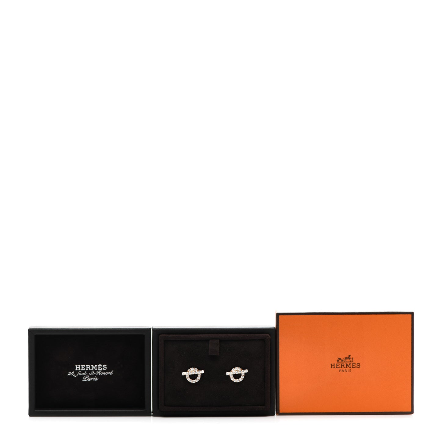18K Rose Gold Diamond Finesse Earrings