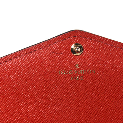 Louis Vuitton Monogram Sarah Wallet NM Coquelicot 8 of 8