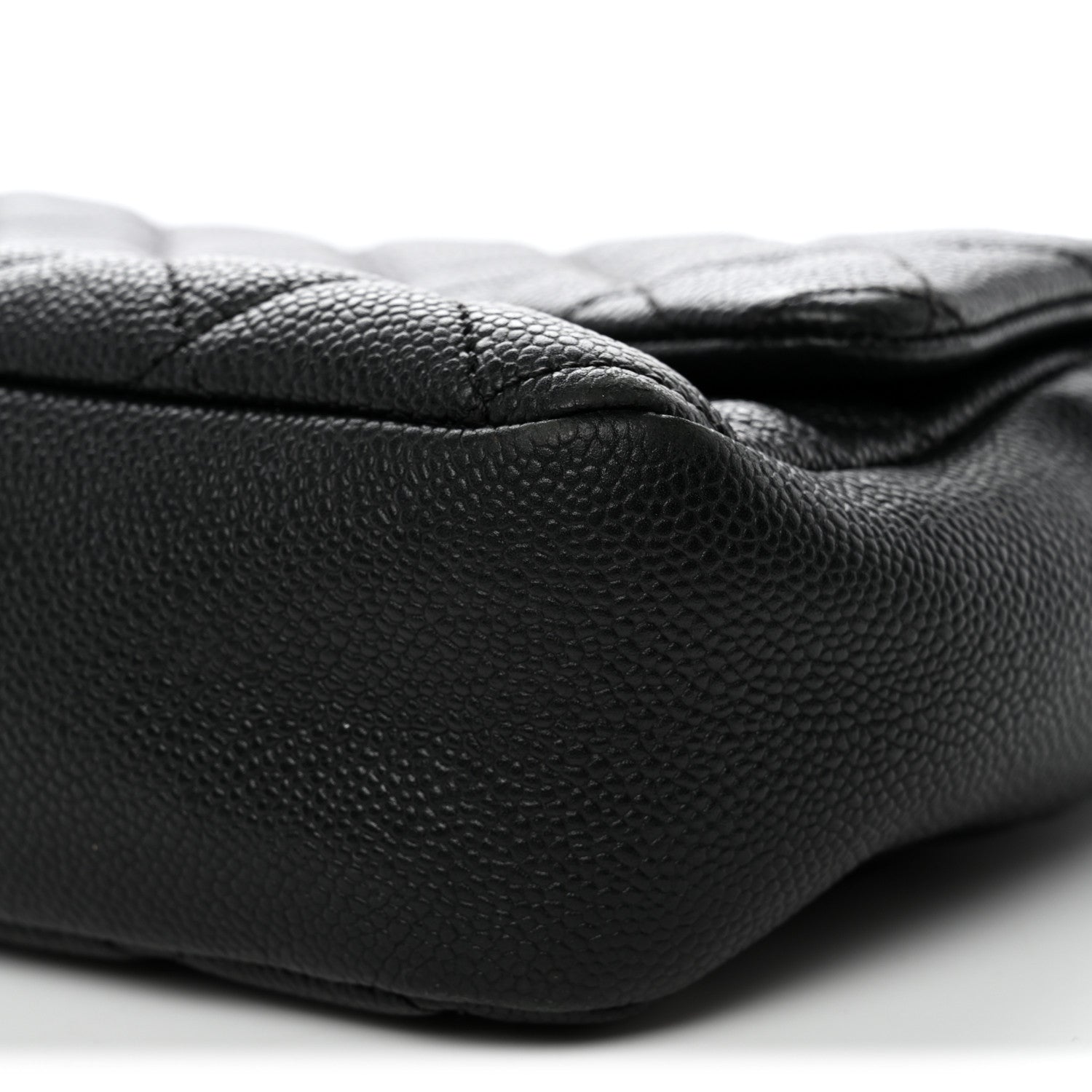 Chanel Caviar Quilted Jumbo Easy Flap Black 10 of 12