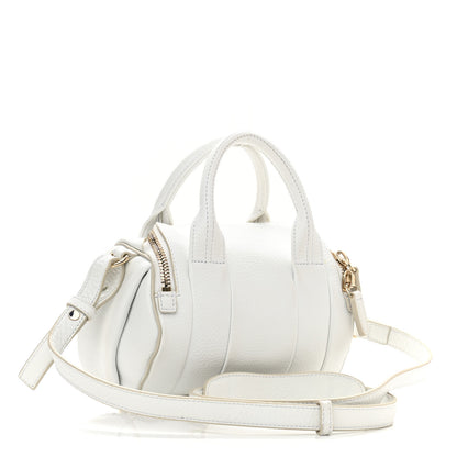 Alexander Wang Pebbled Lambskin Mini Rockie Gray Gold Hardware 2 of 8