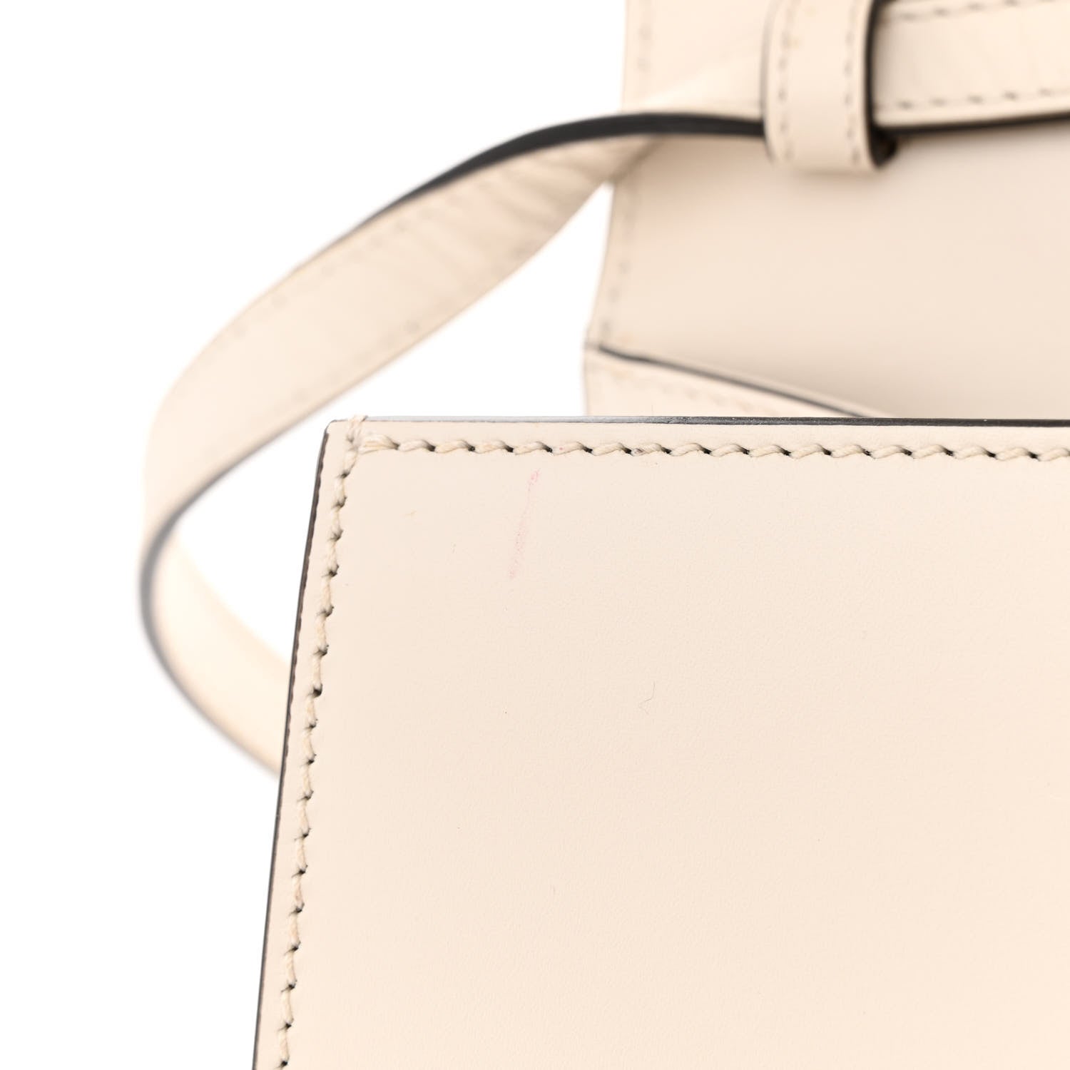 Gucci Calfskin Web Medium Sylvie Top Handle Bag White 13 of 16
