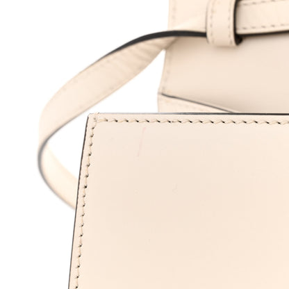 Gucci Calfskin Web Medium Sylvie Top Handle Bag White 13 of 16