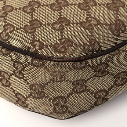 Gucci GG Monogram Medium Charmy Hobo Dark Brown 11 of 14