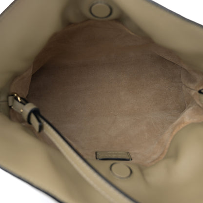Loewe Calfskin Mini Flamenco Knot Clutch Clay Green 5 of 10