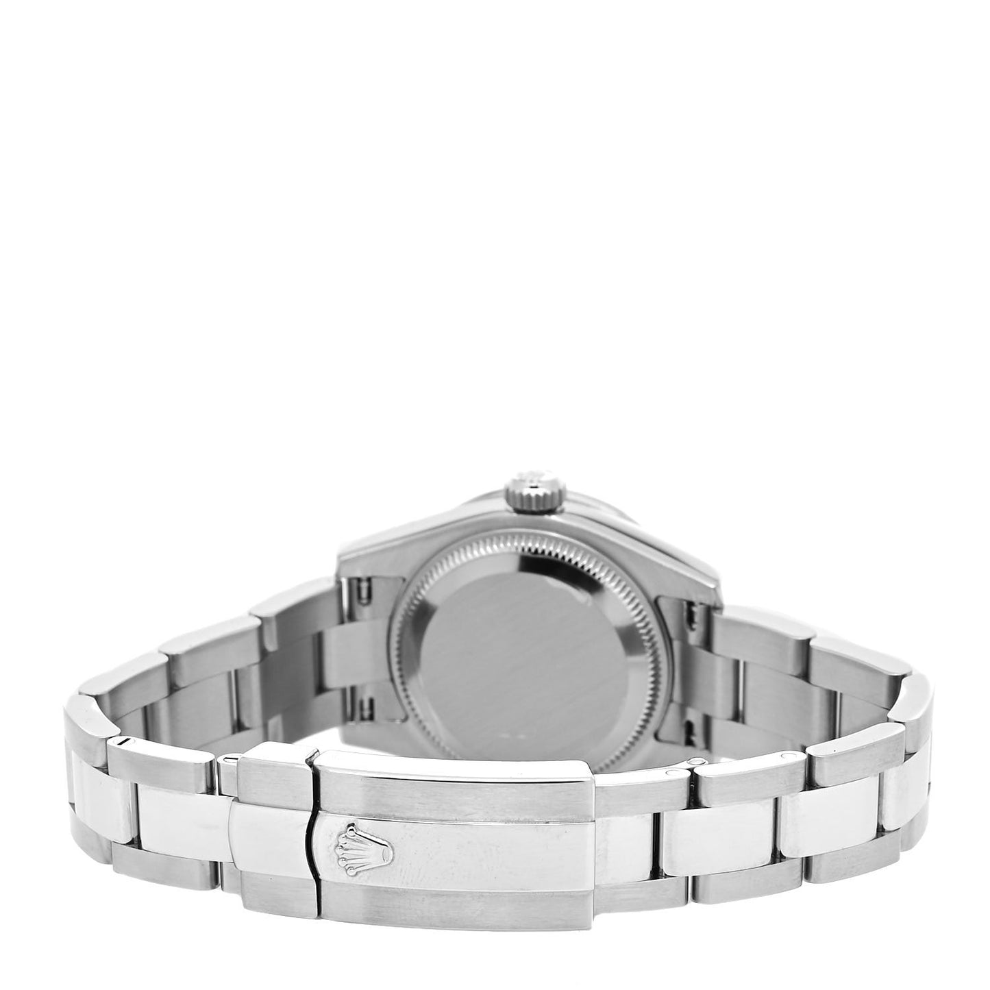 Stainless Steel 18K White Gold Diamond Mother of Pearl 26mm Oyster Perpetual Datejust Watch 179384