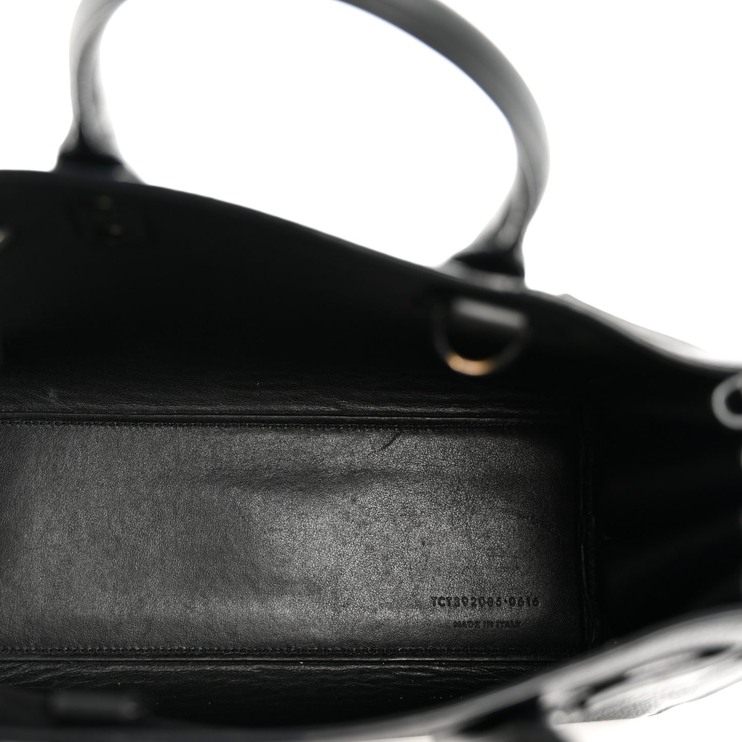Calfskin Nano Sac De Jour Black