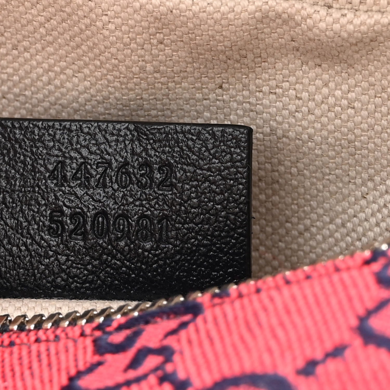 Gucci Monogram Multicolor Matelasse Diagonal Small GG Marmont Chain Shoulder Bag Red Blue 7 of 11