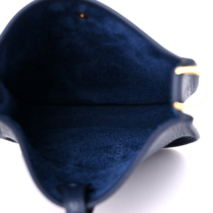 Hermes Taurillon Clemence Amazone Evelyne TPM Bleu Nuit Bleu Indigo 5 of 10