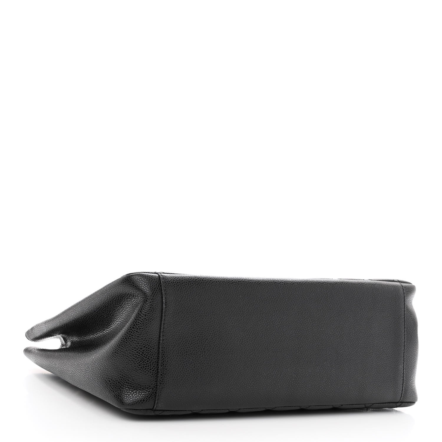 Chanel Caviar Quilted Grand Shopping Tote GST Black 3 of 10