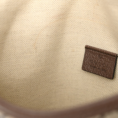 Gucci GG Supreme Monogram Web Medium Neo Vintage Flap Messenger Bag Beige New Acero 11 of 12