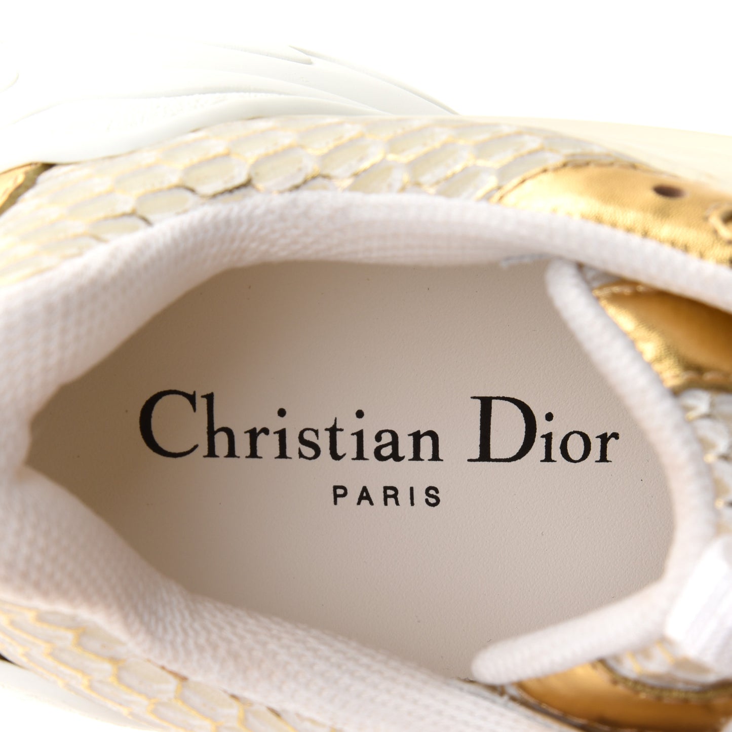 Mesh D-Connect Sneakers 37 Gold