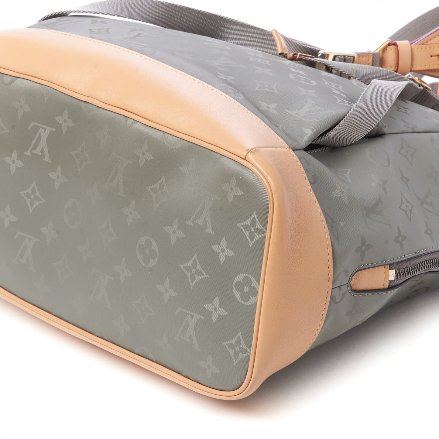 Monogram Titanium Backpack Tote