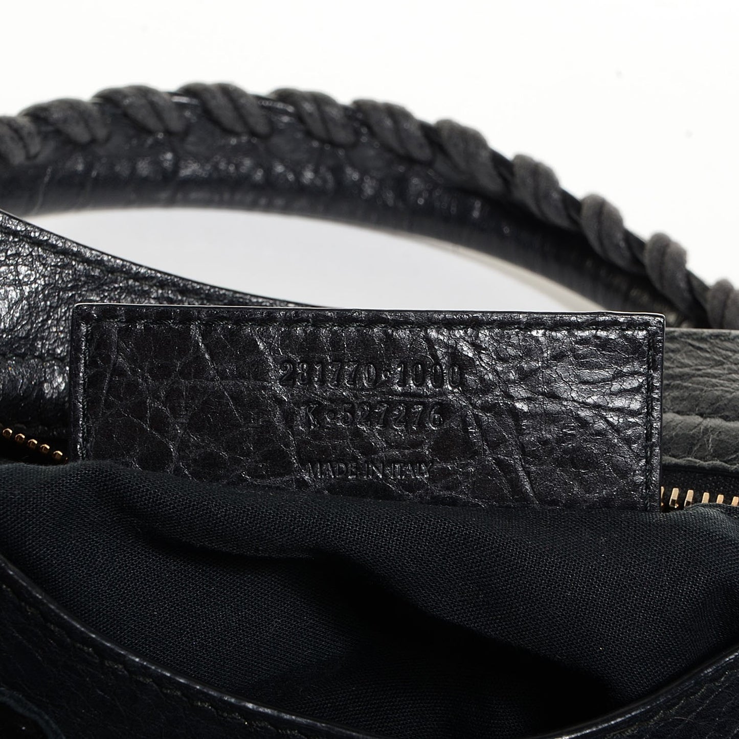 Agneau Giant 12 Rose Gold Hardware City Black