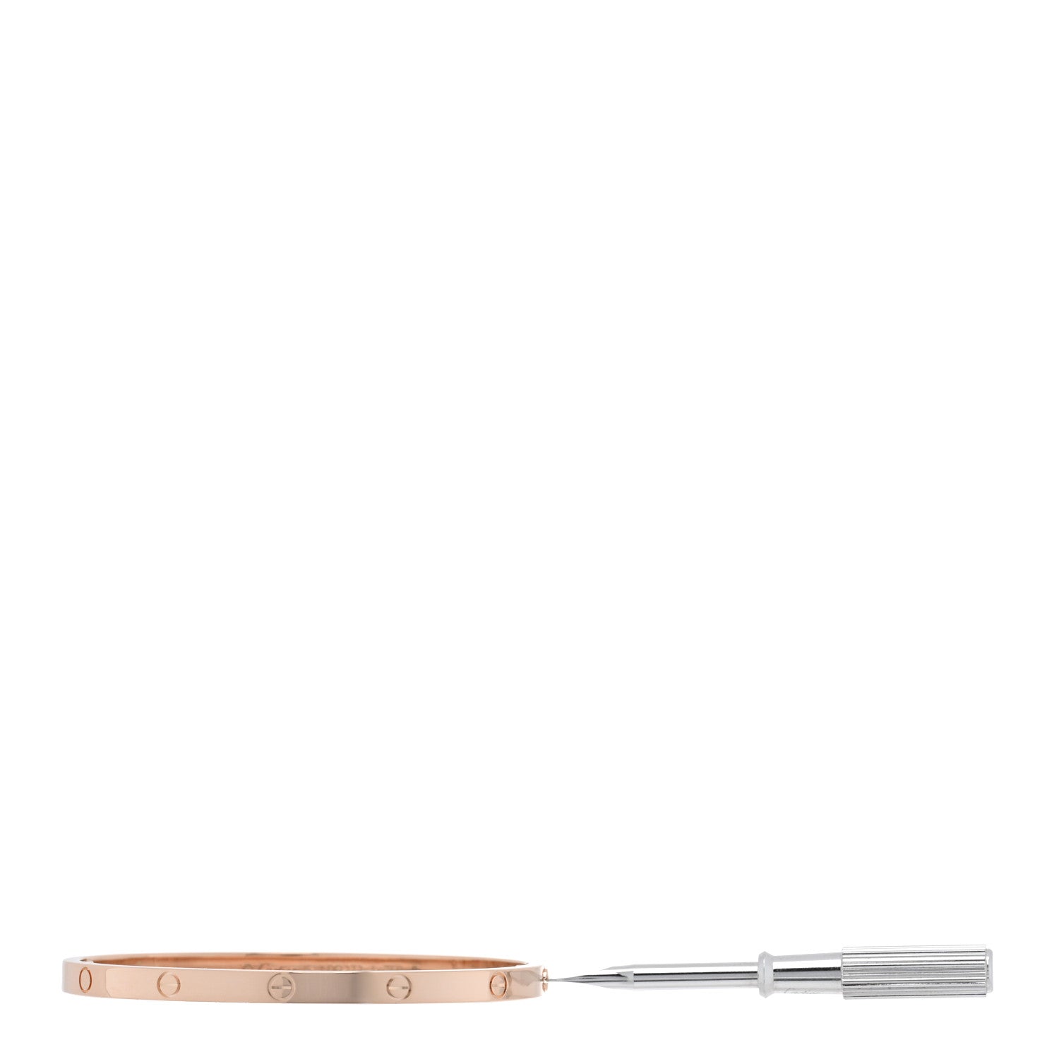 Cartier 18K Pink Gold Small LOVE Bracelet 15 3 of 7