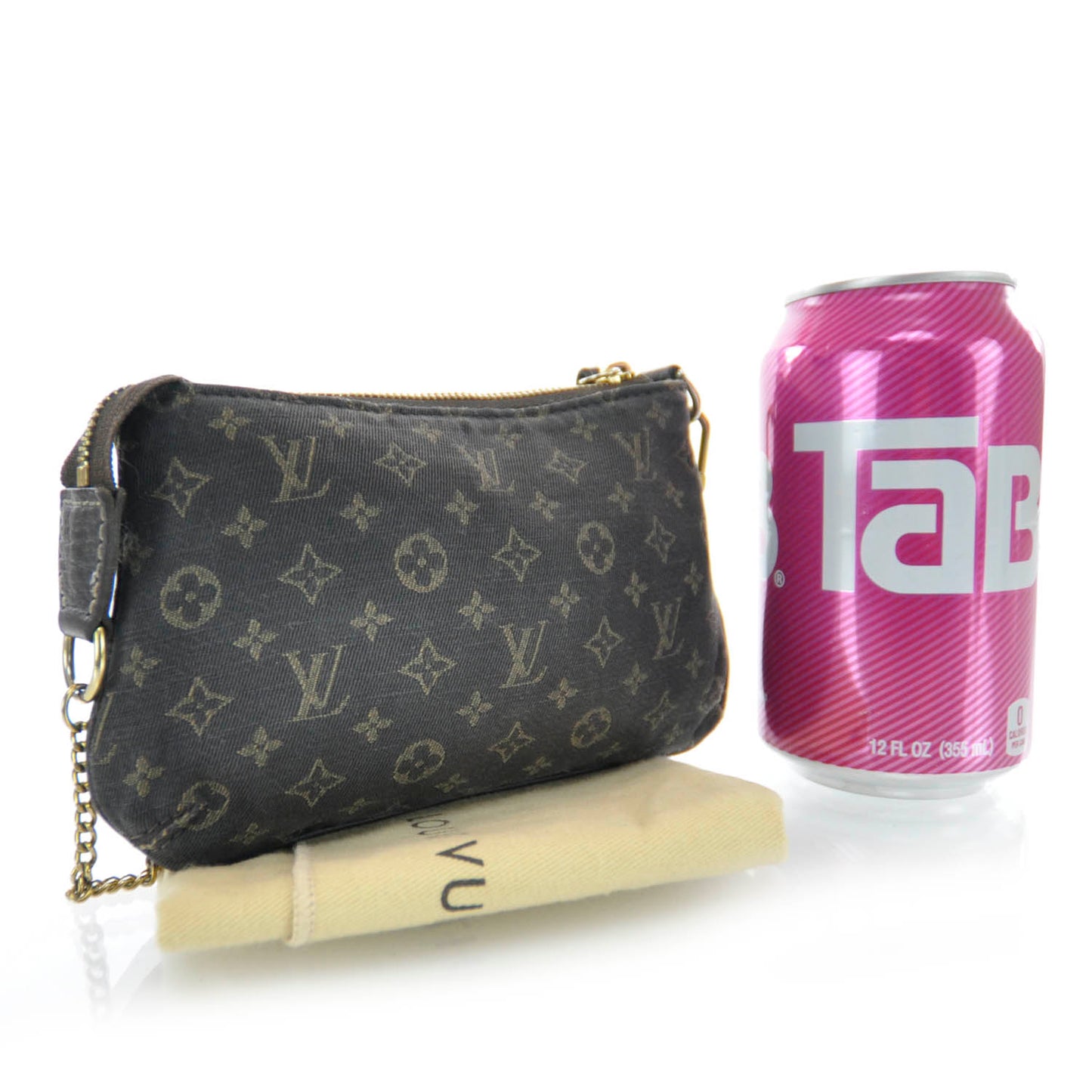 Monogram Idylle Mini Pochette Accessories Fusain