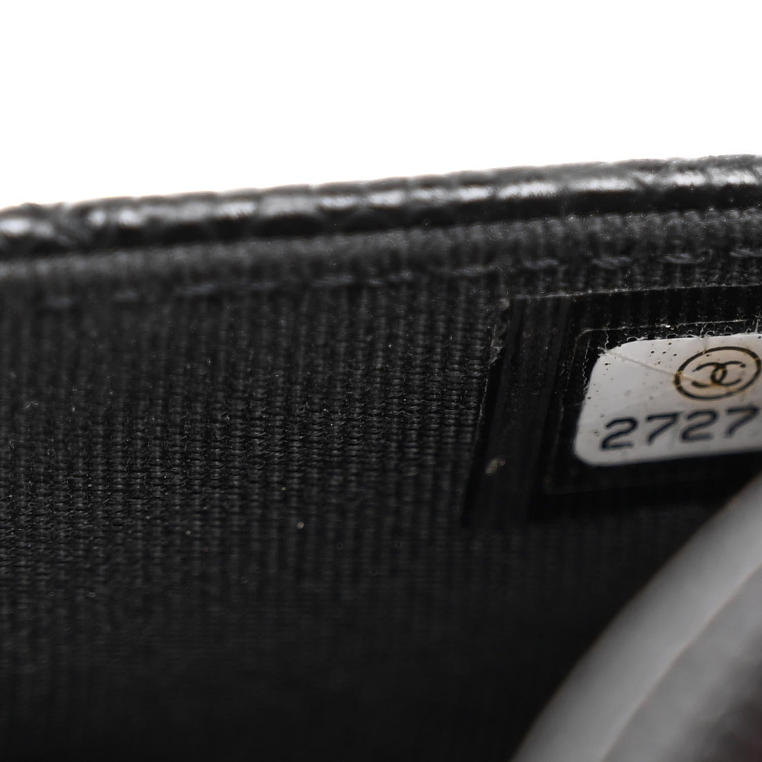 Chanel Caviar Quilted Wallet on Chain WOC Black 8 of 12
