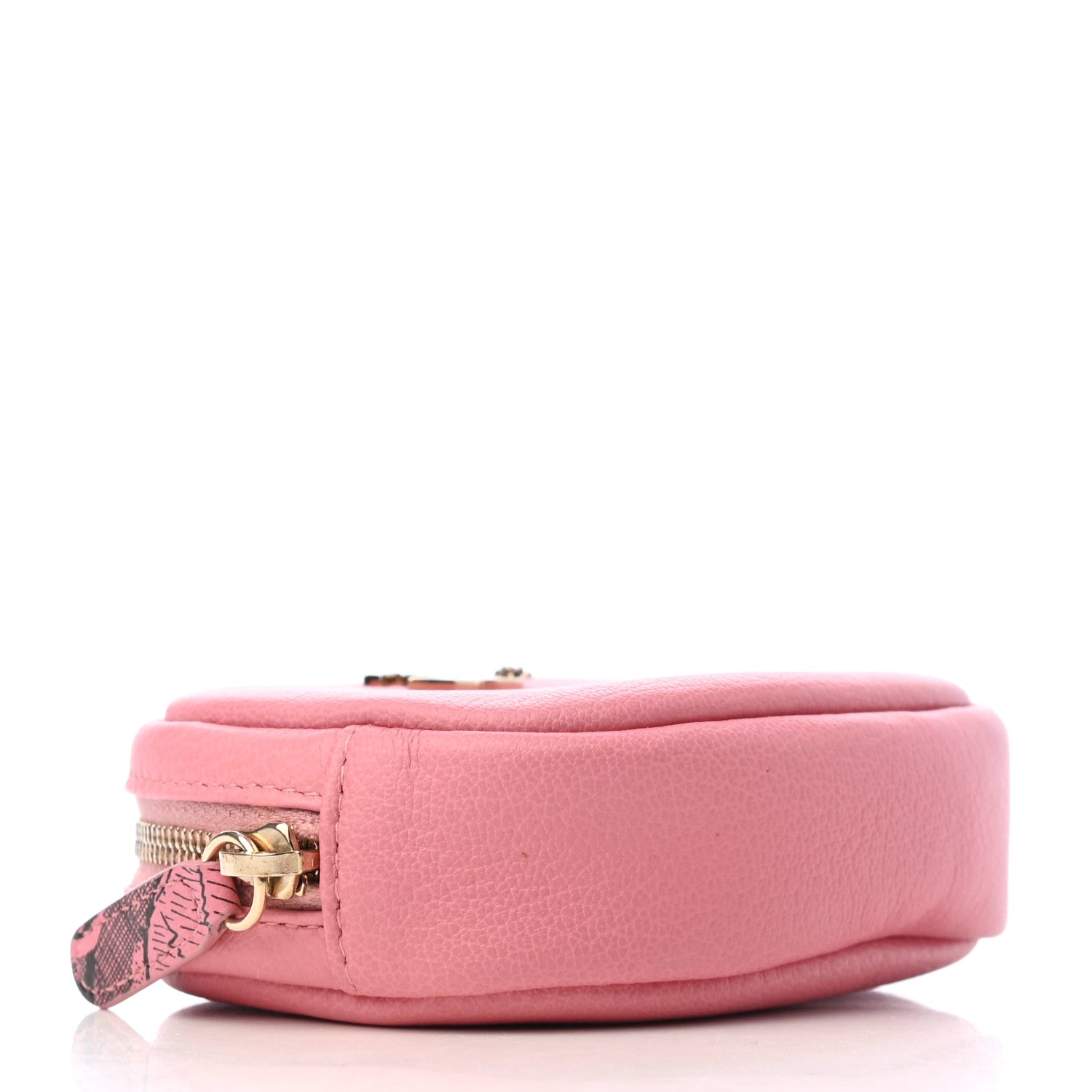 Chanel Calfskin Camellia Zip Around Classic Coin Purse Pink 4 of 8