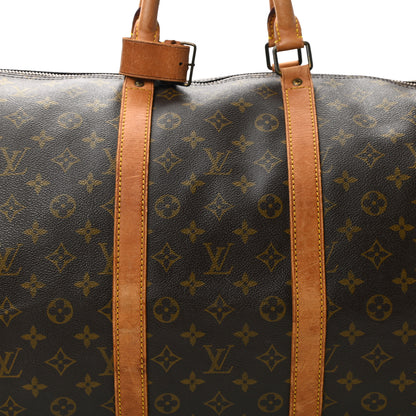 Louis Vuitton Monogram Keepall Bandouliere 55 7 of 19