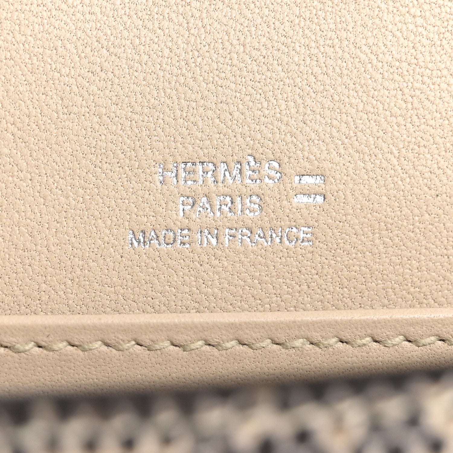 Hermes Lizard Fleche D'Or Clutch Ombre 6 of 10