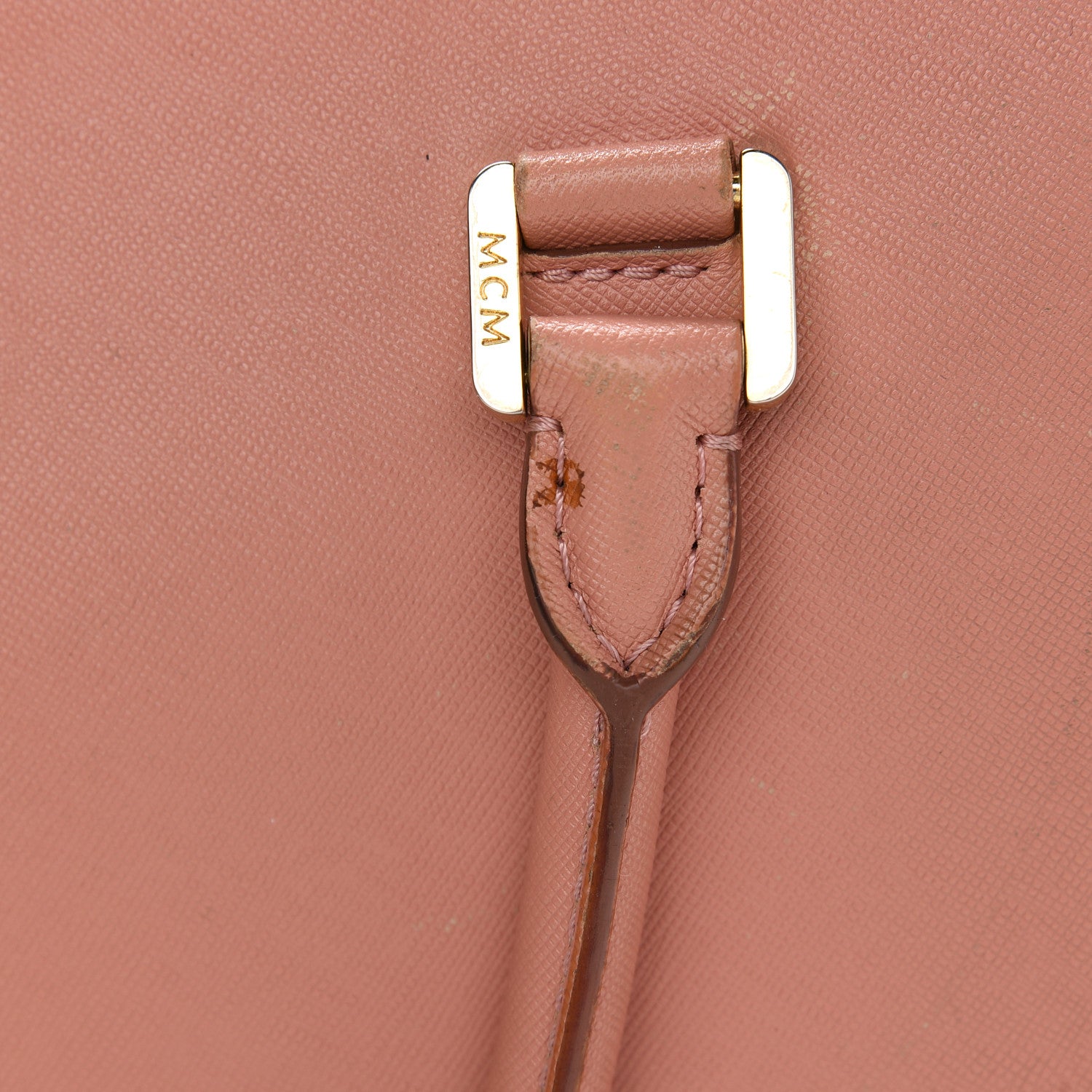 MCM Saffiano Nuovo Tote 10 of 17
