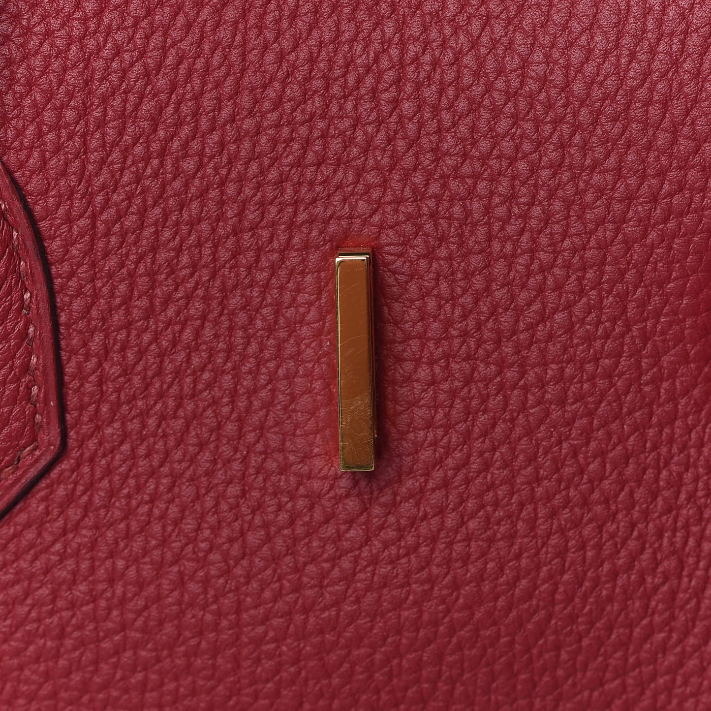 Togo Birkin 35 Rouge Grenat