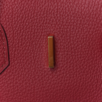 Hermes Togo Birkin 35 Rouge Grenat 19 of 34