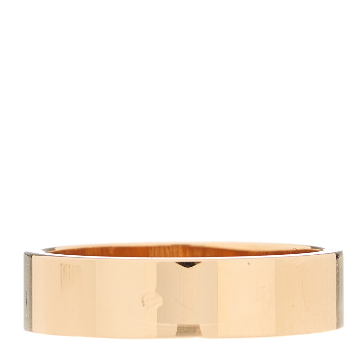 Hermes 18K Rose Gold PM Collier De Chien Ring 54 6.75 3 of 6