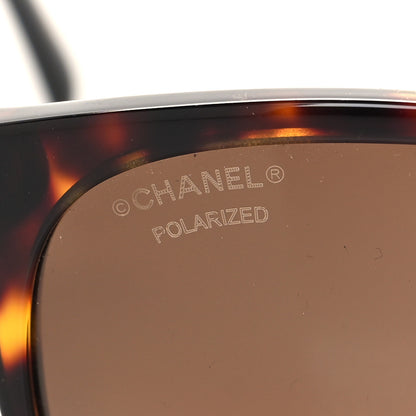 Chanel Acetate Butterfly Pearl Sunglasses 5394-H Tortoise 7 of 8