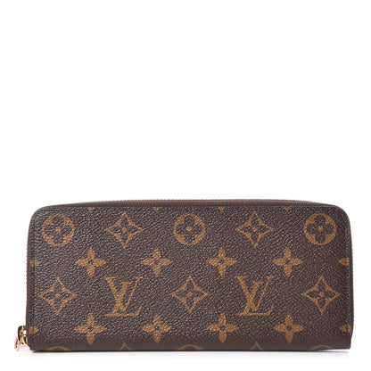 Louis Vuitton Monogram Clemence Wallet Rose Ballerine 1 of 9