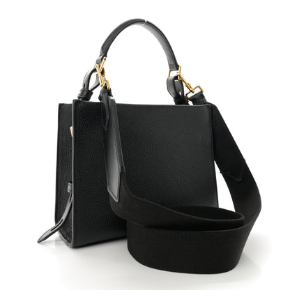 Tom Ford Calfskin Mini T Twist Top Handle Bag Black 3 of 12