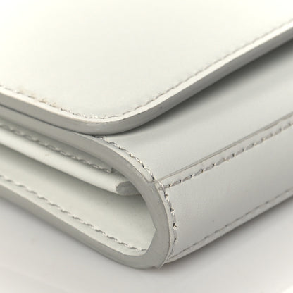 Fendi Vitello Liberty Lucido F is Fendi Wallet on Chain White 9 of 10