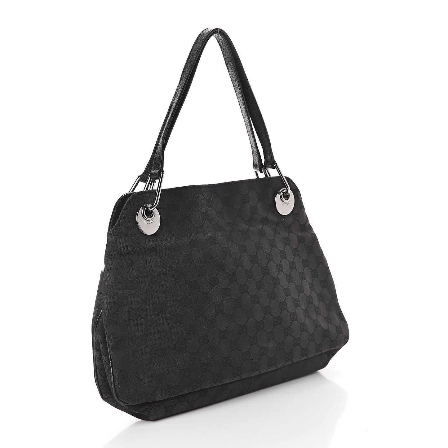 Monogram Medium Eclipse Shoulder Bag Black