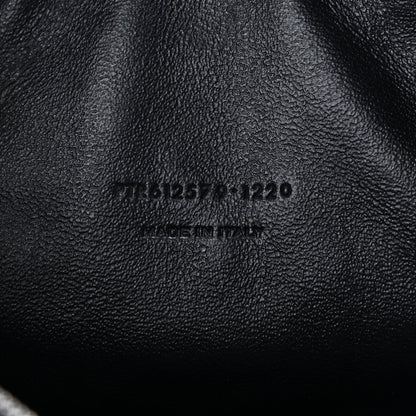 Saint Laurent Grain De Poudre Matelasse Monogram Mini Lou Camera Bag Black 7 of 9