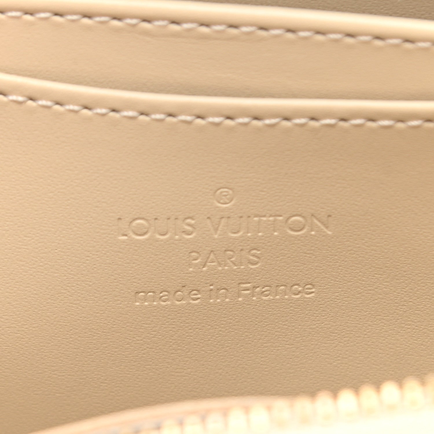 Louis Vuitton Vernis Zippy Coin Purse Blanc Corail 7 of 8